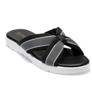 NIB Cole Haan Zerogrand Flat Knotted Slide Sandals